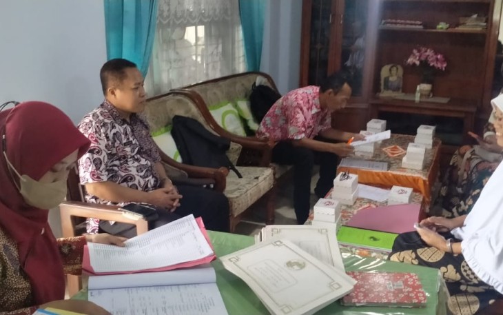 Dinas Koperasi dan Usaha Mikro saat Adakan Penilaian Kesehatan dan Pengawasan Koperasi