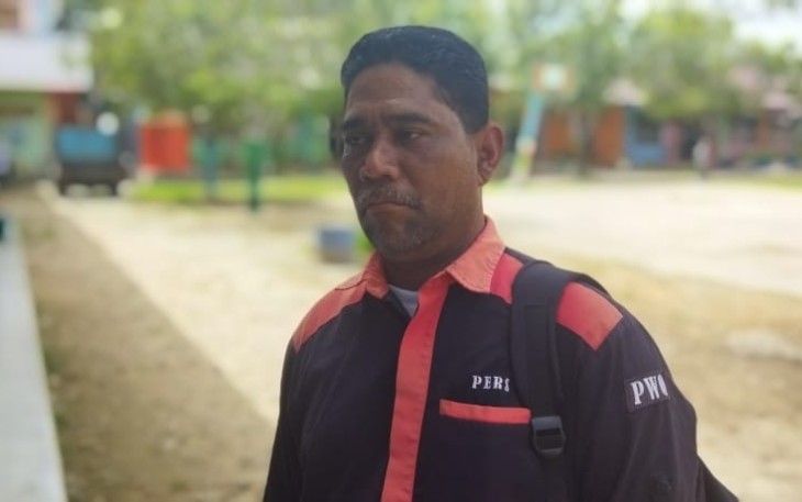 Ketua Persatuan Wartawan Online (PWO) Hasbi Abu Bakar. 