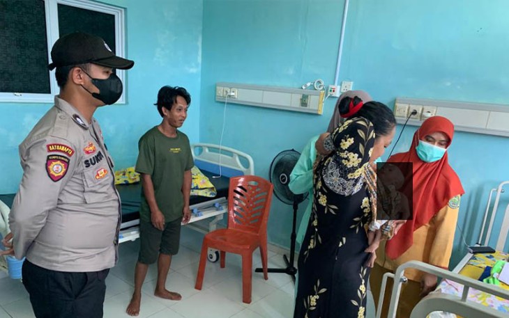 Pasca bayi Suci mendapat perawatan di rumah sakit