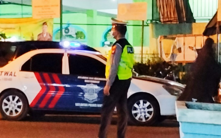 Polres Bintan Turunkan Tim Penjagaan Disejumlah Titik