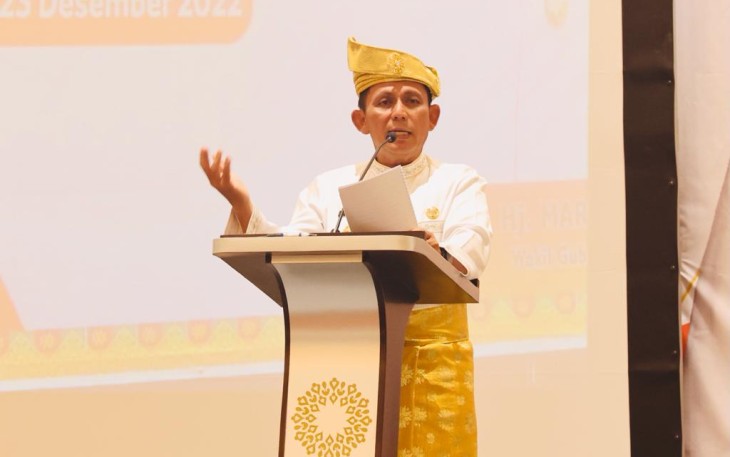 Gubernur Ansar saat Buka Rakor Pengawasan Daerah Pemprov Kepri di TCC Tanjungpinang