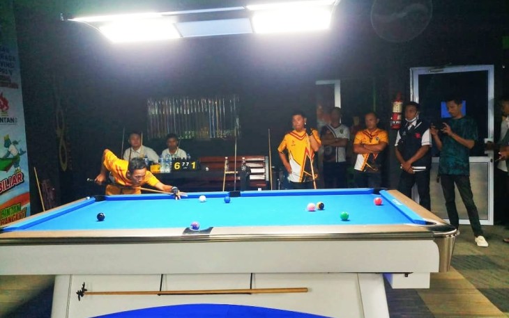 Pasangan Andri-Albert saat bertanding
