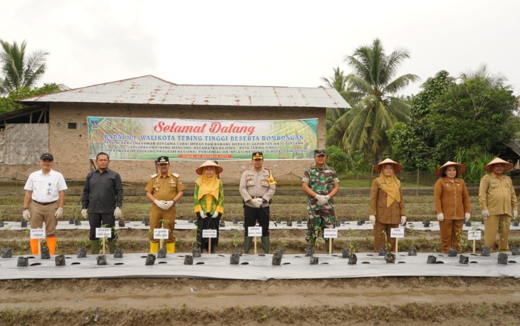 Pj Walikota Tebing Tinggi Gerakkan Tanam Cepat Panen