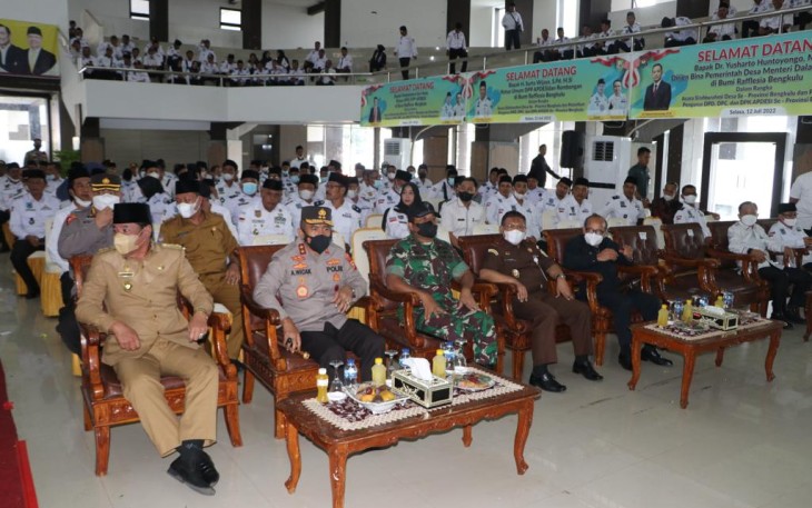Acara Pelantikan Pengurus DPD, DPW, DPC, serta DPK APDESI Se-Provinsi Bengkulu