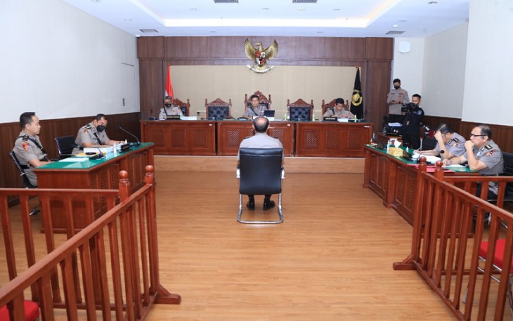 Sidang Komisi Kode Etik Polri (KKEP) 