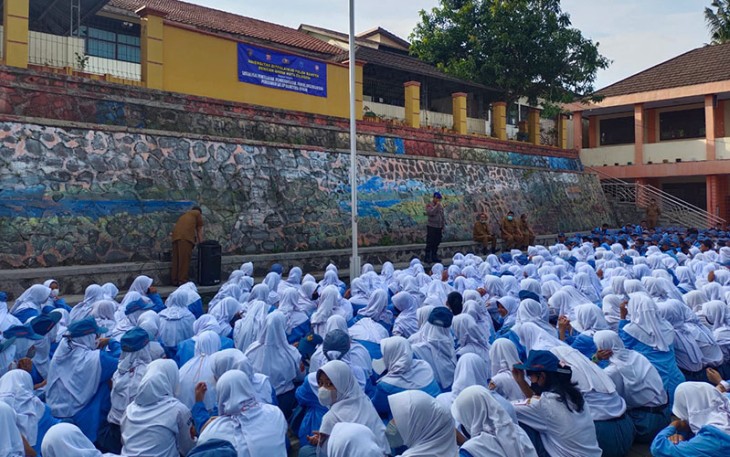 Ditpolairud Polda Banten saat Sosialisasi P4GN 