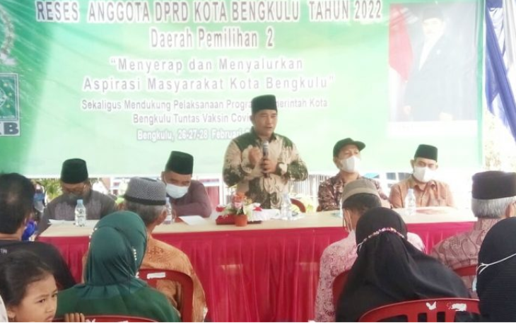 Anggota DPRD Kota Bengkulu Iswandi Ruslan
