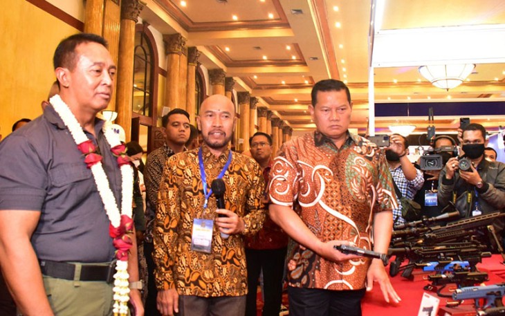 Gelaran Naval Expo 2022 di Balai Samudera, Kelapa Gading, Jakarta Utara.
