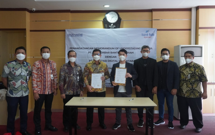 Bizhare dan Bank BJB Syariah Resmi Kerjasama Dukung Bisnis UMKM 