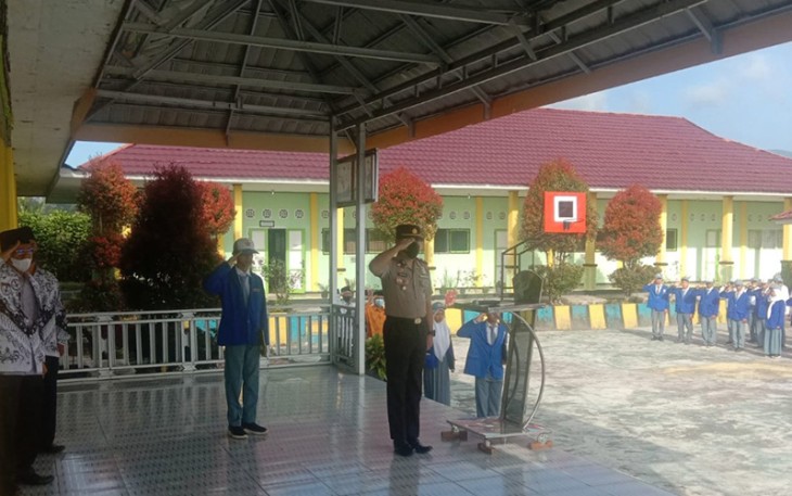 Upacara Bendera di SMAN 12 Rejang Lebong