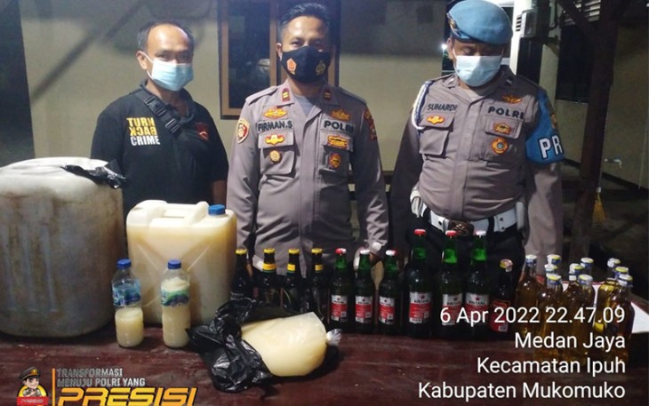 Barang Bukti saat diamankan