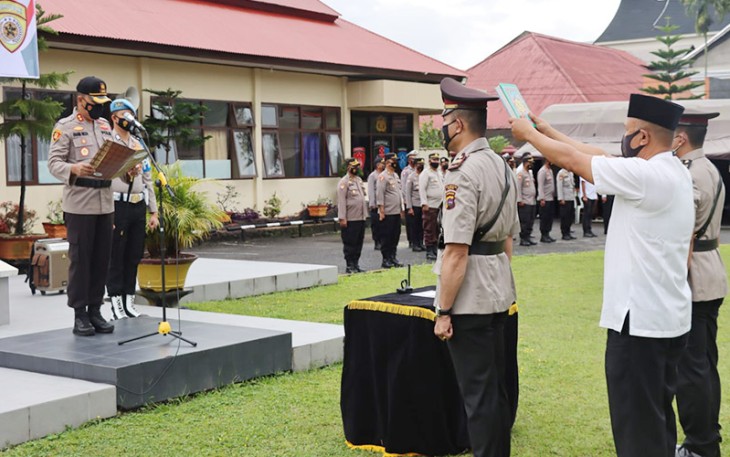 Sertijab Kasat Reskrim Polres Pasaman 