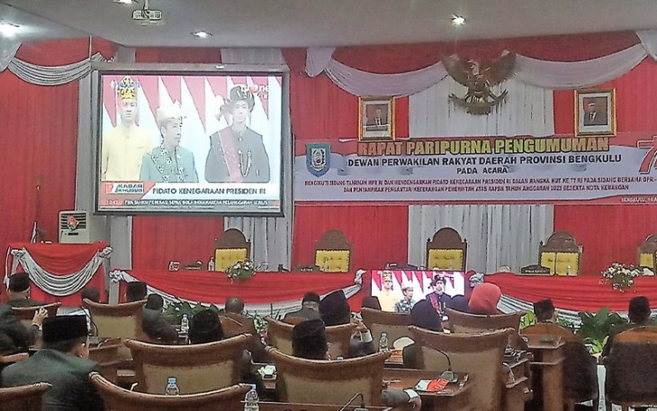 Pidato Kenegaraan Presiden RI Dalam Rangka HUT ke-77 Kemerdekaan RI Tahun 2022