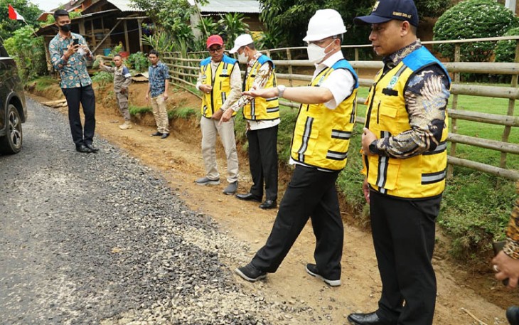 kunjungan Gubernur Bengkulu Rohidin Mersyah ke Kabupaten Kepahiang hari ini, Sabtu siang (27/8/22)