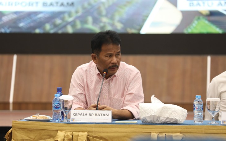 Kepala BP Batam Muhammad Rudi  