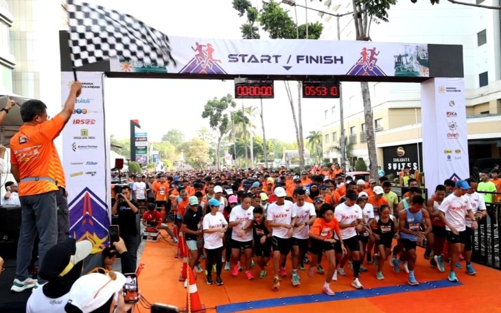 AAL Ikuti Surabaya Run 4 Heroes 2023