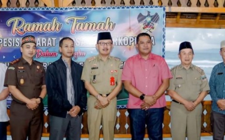 Bupati Pesibar Agus Istiqlal Gelar Ramah Tamah Dengan Danrem 043/Gatam