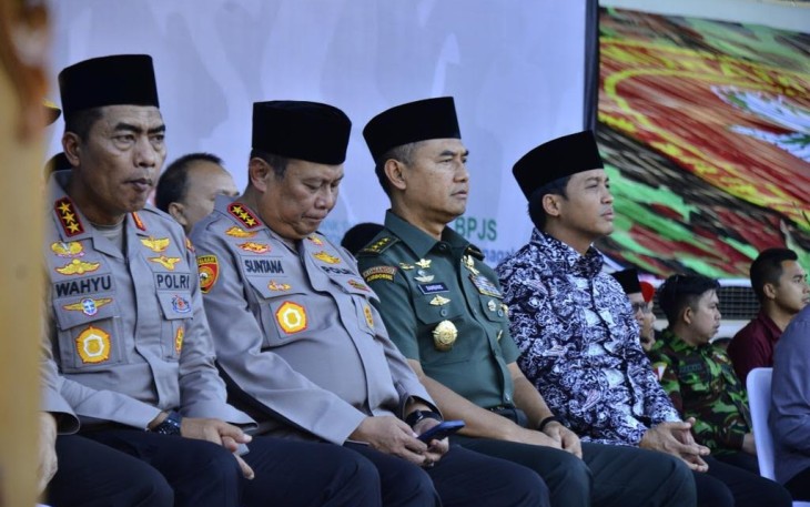 Kepala Staf Umum TNI saat Hadiri Apel Akbar Kokam di Stadion Manahan Surakarta, Rabu (20/9/2023).