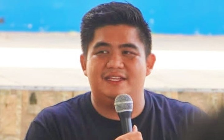 Bupati Bintan Roby Kurniawan saat sambutan