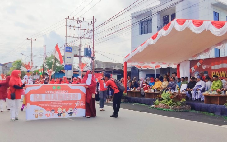Karnaval Kemerdekaan di Kecamatan Bintan Utara