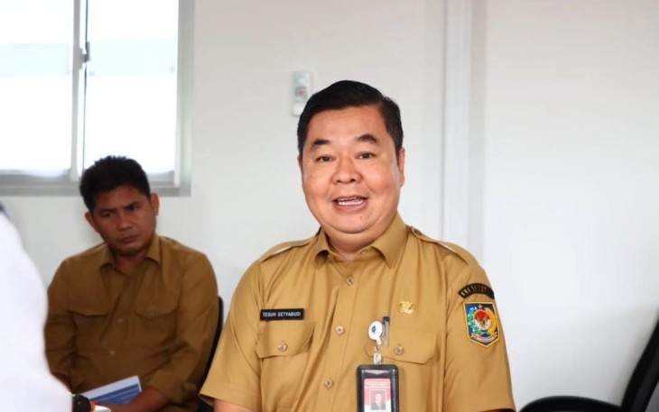 Dirjen Dukcapil Teguh Setyabudi mengatakan pihaknya mencermati fasilitas di Pusat Data Nasional (PDN) Cikarang. (Foto: Dukcapil/Lukman). 