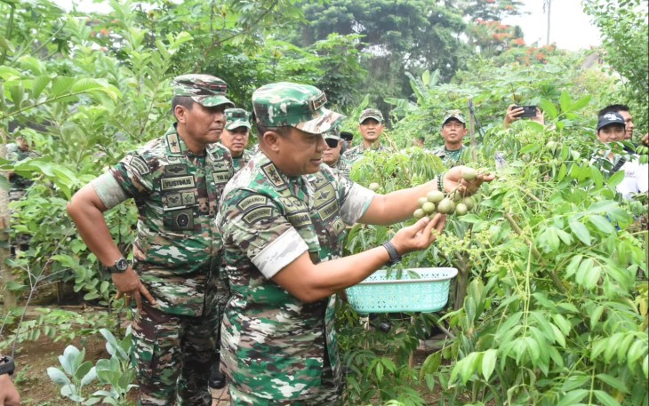 Pangdam Jaya Pimpin Pencanangan Urban Farming Serentak di Wilayah Kodam Jaya