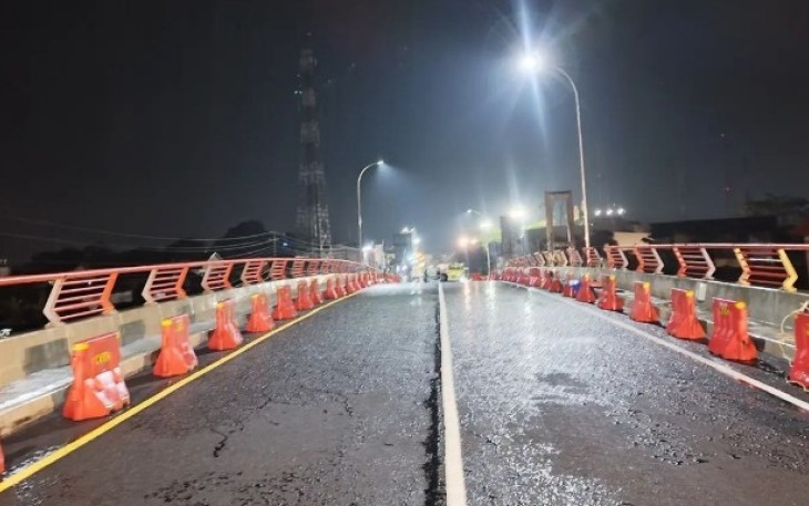 Kondisi jembatan Juwana di jalur pantura Pati