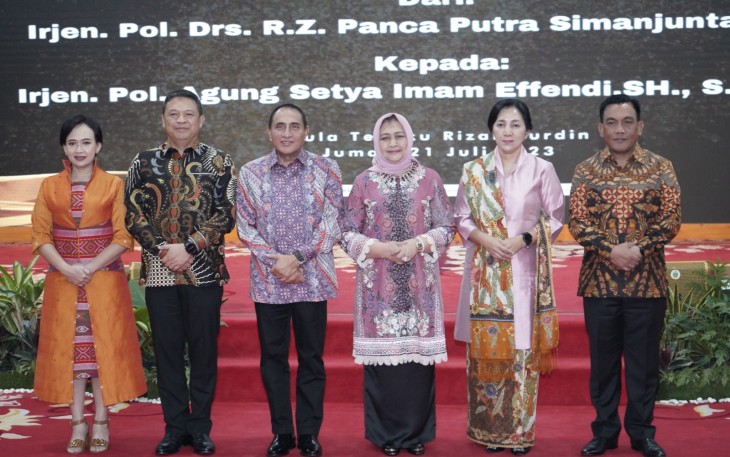Bupati Asahan Ikuti Pisah Sambut Kepala Kepolisian Daerah Sumatera Utara