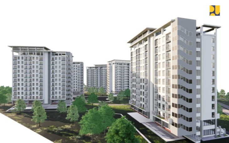 Design Tower Rusun ASN, Polri, Paspampres dan Pegawai BIN di IKN Nusantara 