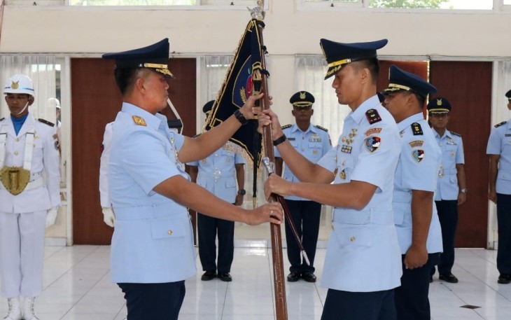 Komandan Kosek IKN Pimpin Pergantian Komandan Satuan Penjaga Ruang Udara di Kepulauan Riau