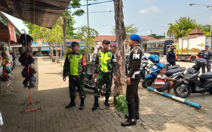 Kodim 0801/Pacitan Bersama Polres Pacitan Laksanakan Patroli Gabungan