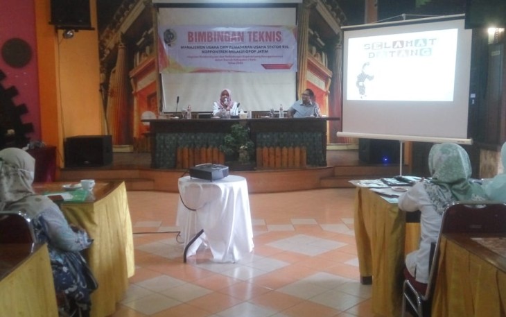 Bimtek Manajemen dan Pemasaran Usaha Sektor Riil Koppontren