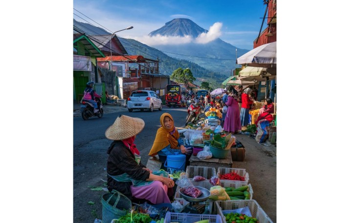 Suasana Pasar Kejajar Wonosobo (Foto : Onitograph)