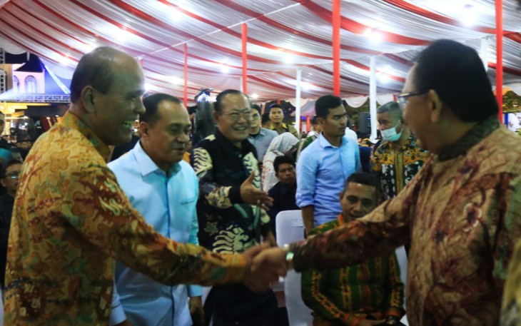  Wakil Bupati Samosir Martua Sitanggang Hadiri Pembukaan Pekan Raya Sumatera Utara Ke-49 