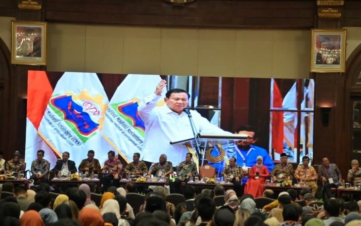 Menteri Pertahanan Prabowo Subianto Jadi Keynote Speaker di Seminar Nasional Kebangsaan