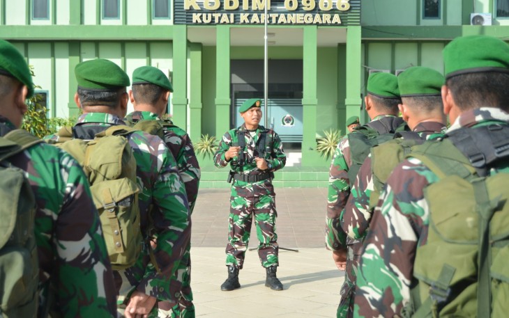 Kasdim 0906/Kutai Kartanegara Tekankan Netralitas TNI