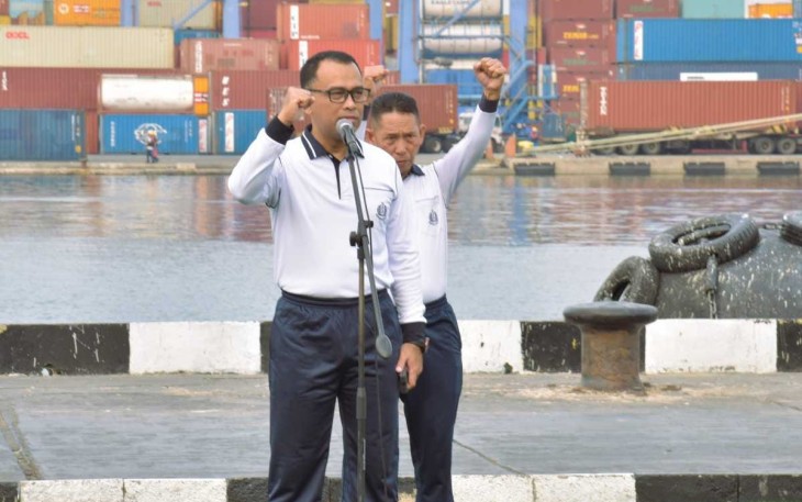 Kepala Staf Kolinlamil Laksma TNI Mochammad Riza  