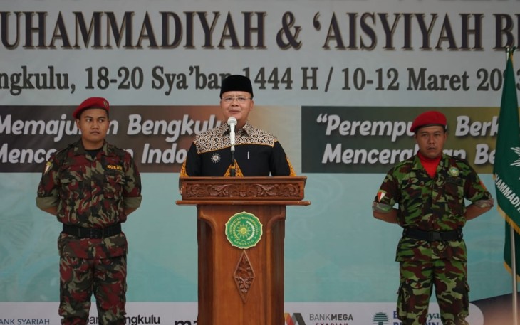 Gubernur Bengkulu Rohidin Mersyah    