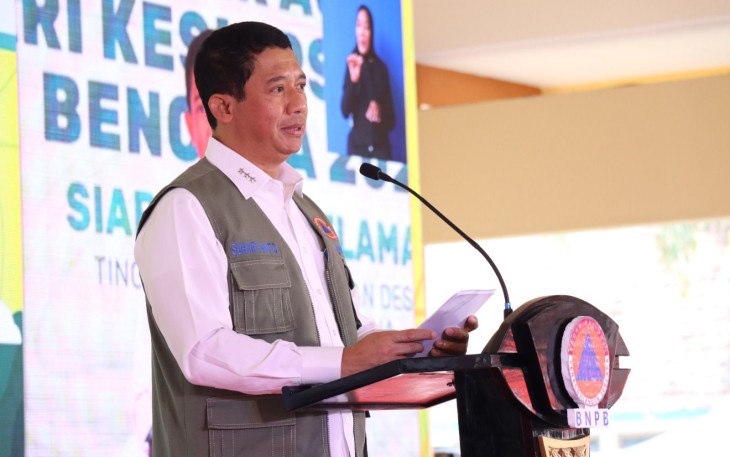 Kepala Badan Nasional Penanggulangan Bencana (BNPB) Letjen TNI Suharyanto, S.Sos,. M.M 