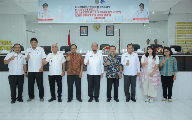Bupati Asahan Buka Bimtek Masterplan Smart City