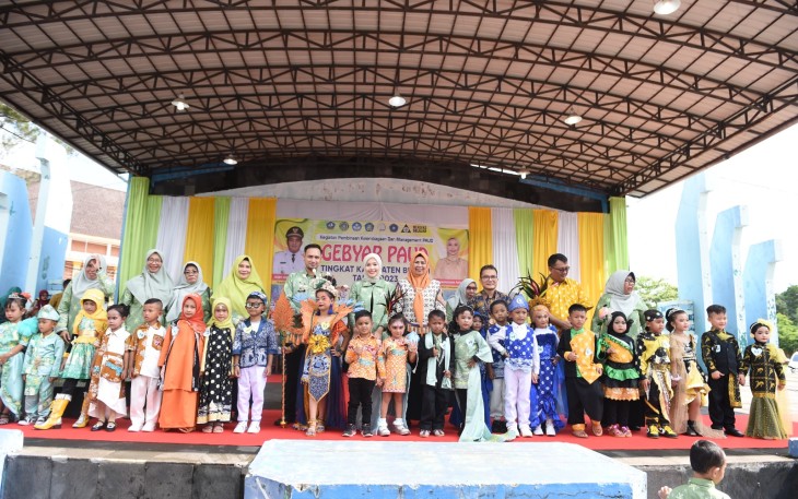 Ratusan Anak Usia Dini Antusias Ikuti Gebyar PAUD Kabupaten Bintan Tahun 2023
