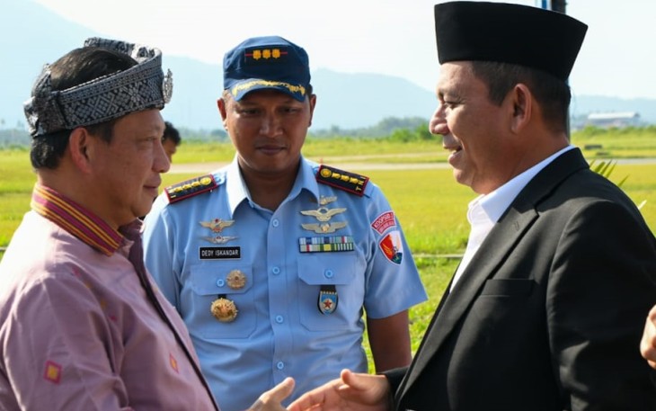 Mendagri RI Tito Karnavian saat Tiba di Natuna