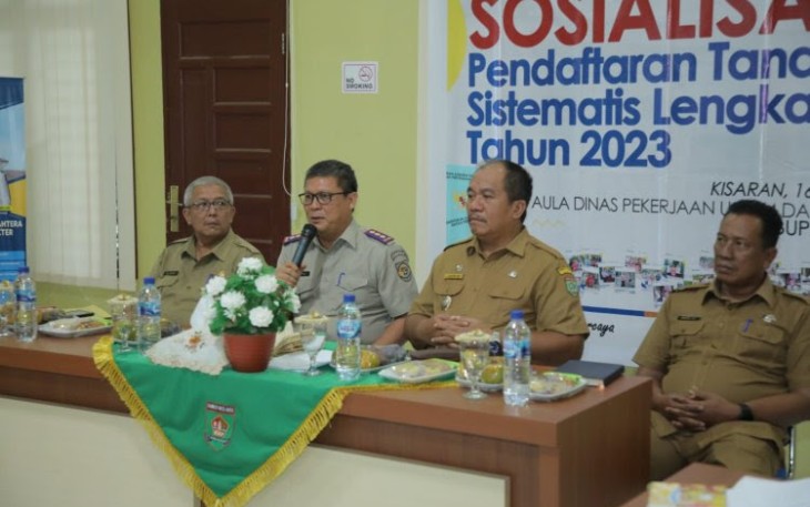 Wabup Asahan Ikuti Sosialisasi PTSL Tahun 2023