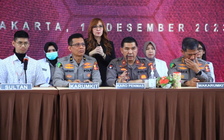 Konferensi pers, Selasa (12/12/2023).