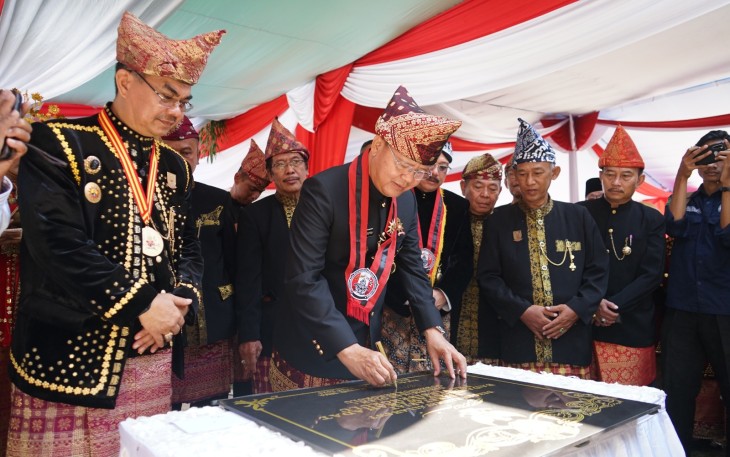 Peresmian Kantor Badan Musyawarah Adat Bengkulu