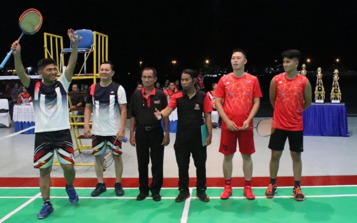 Tim Badminton Pemkab Minut Juarai Turnamen