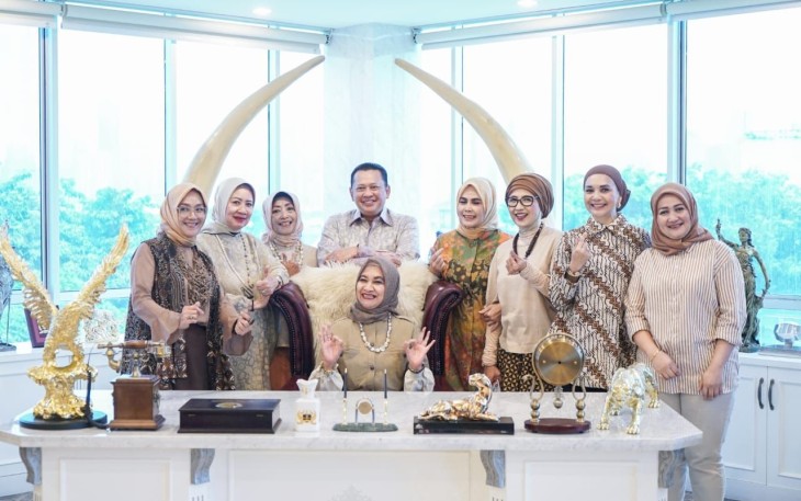 Bamsoet saat menerima pengurus IMAKGI, di Jakarta, Senin (17/7/23).