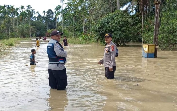 Kapolsek Pantee Bidari Imbau Warga Untuk Waspada Banjir