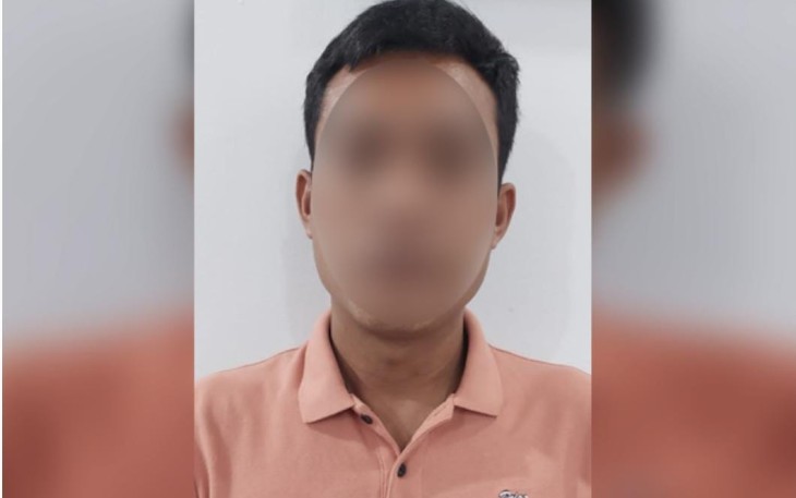 Terduga pelaku yang di amankan oleh Tim Resmob Polres Bitung