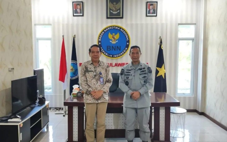 Kepala Zona Bakamla Tengah Courtesy Call ke Instansi Terkait di Sulawesi Utara 